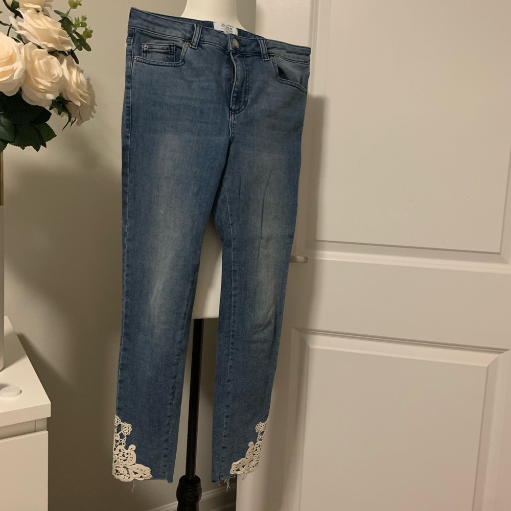 Lace Jeans
